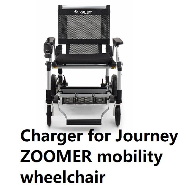 🔥 ac adapter 3A Battery Charger for zoomer electric wheelchair mobility 4 PIN