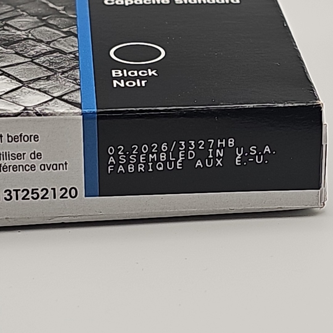 Epson 252 Genuine Standard Capacity Black Ink Cartridges Exp 02/2026