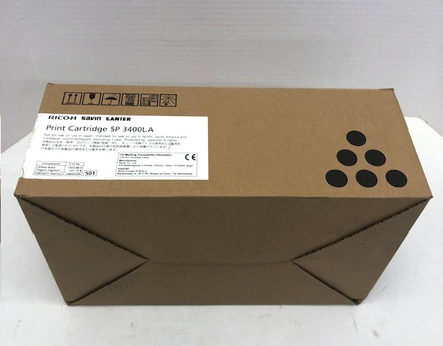 Ricoh 406464 Toner Black 2.500 Pages for Ricoh AFICIO SP 3500SF – NEW/SEALED!
