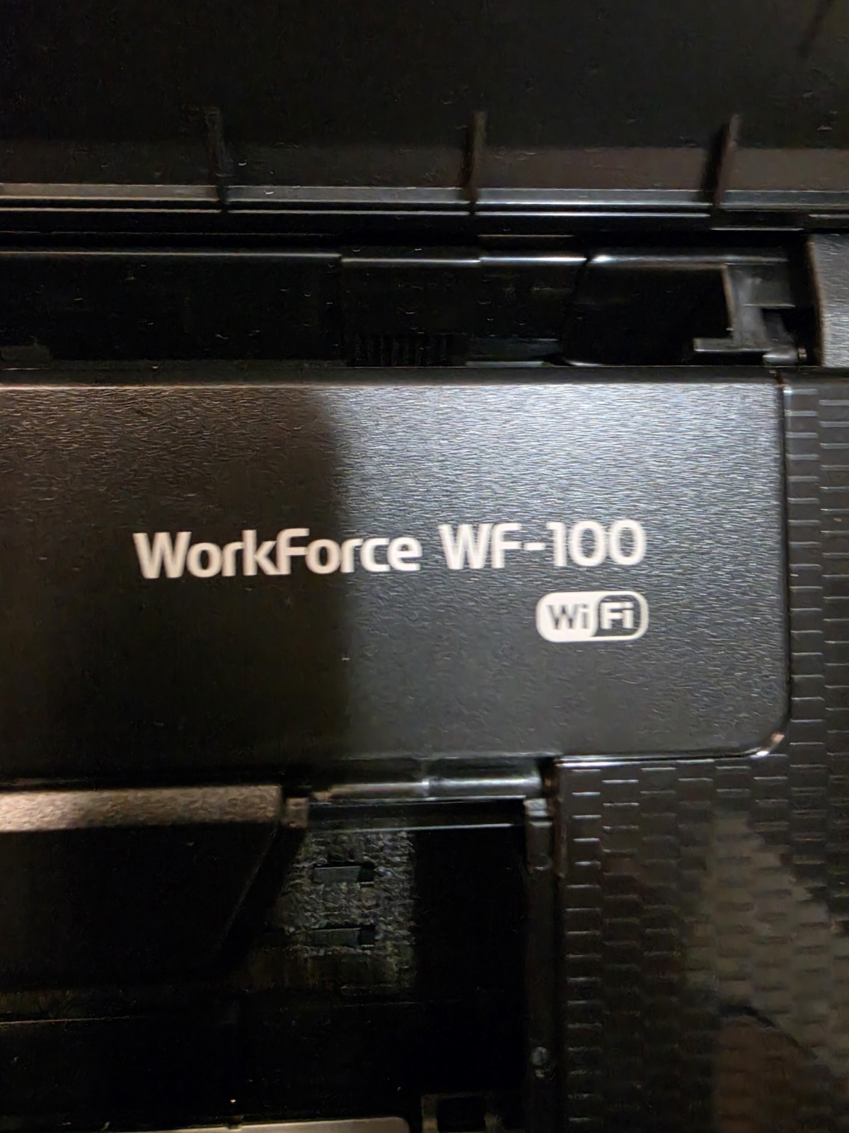 Epson WorkForce WF-100 Wireless Mobile Inkjet Printer No Power Cord.