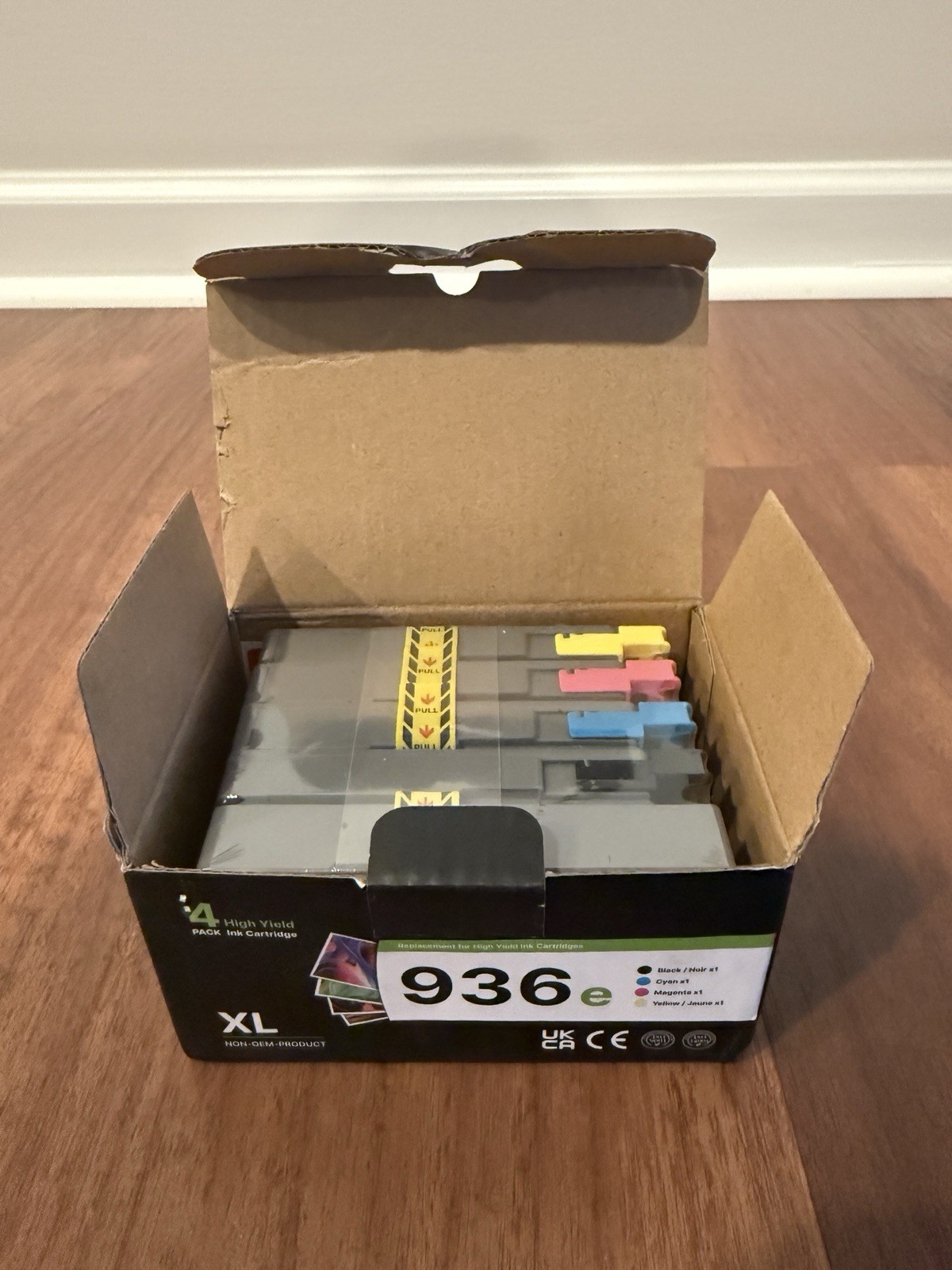 936E 936XL Ink Cartridge (4-Pack) for HP OfficeJet 9120 9135e 9120e 9110 9730e