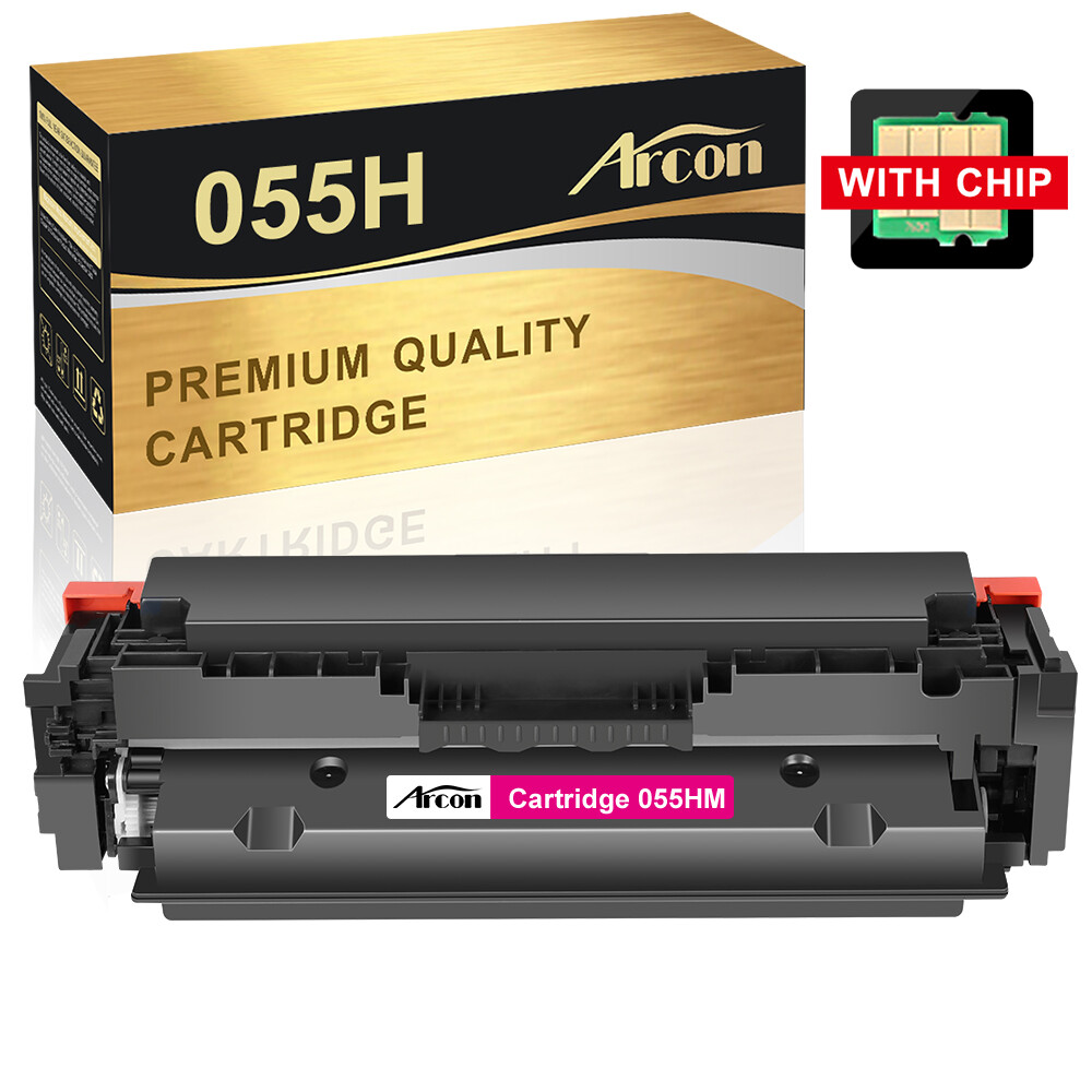 Toner Compatible for Canon 055 055H W/Chip ImageClass MF741Cdw MF743Cdw MF745Cdw