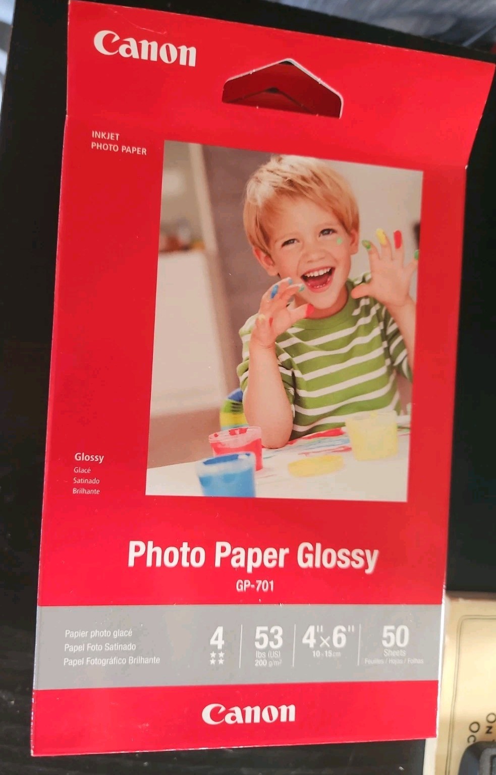 6 boxes Canon Photo Paper Glossy inkjet Photo Paper 4”x 6” 50 Sheets each GP-701