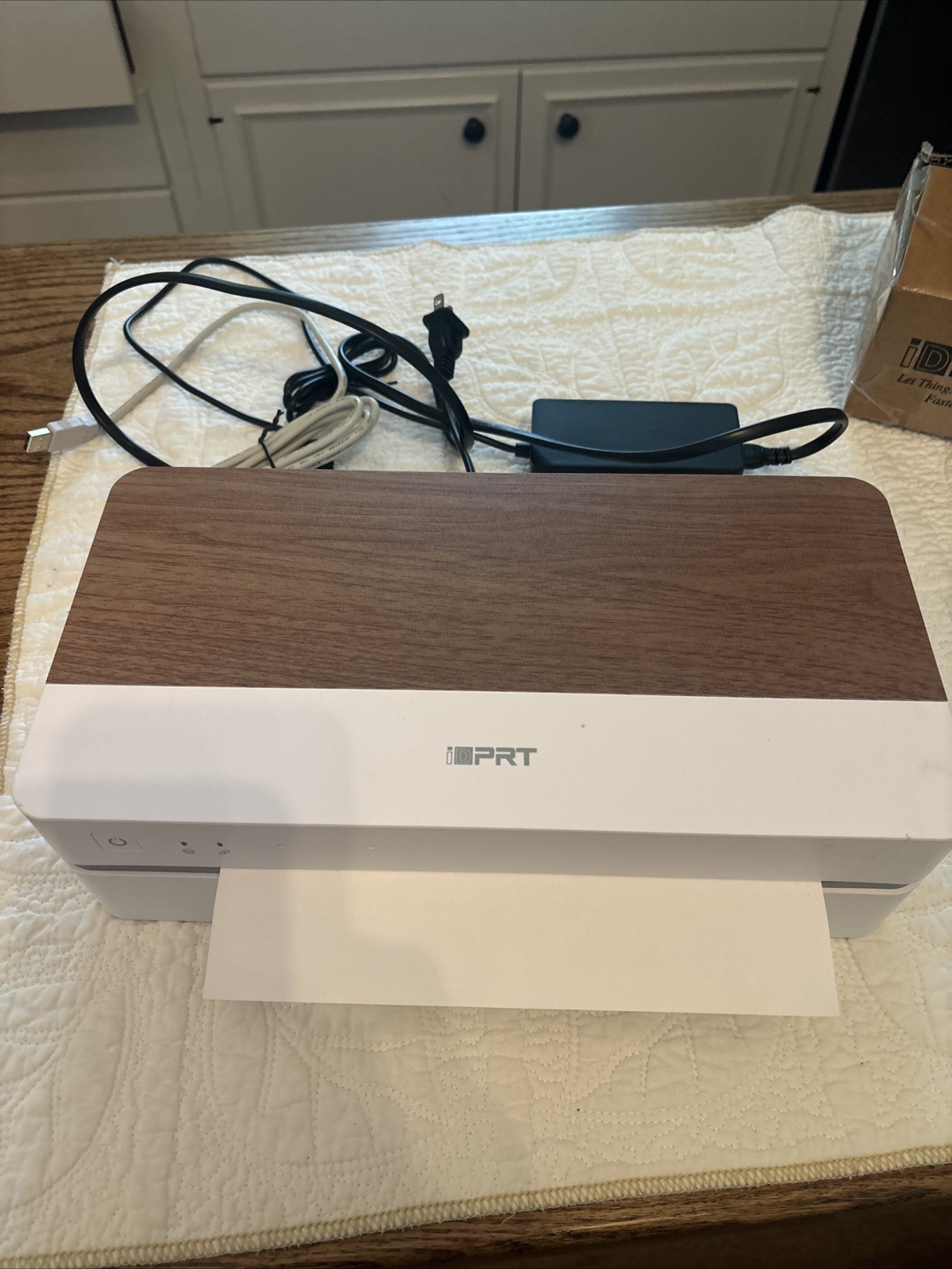 iDPRT Future800 A4 Thermal Printer, Portable Printer 300dpi Res + Roll Of Paper