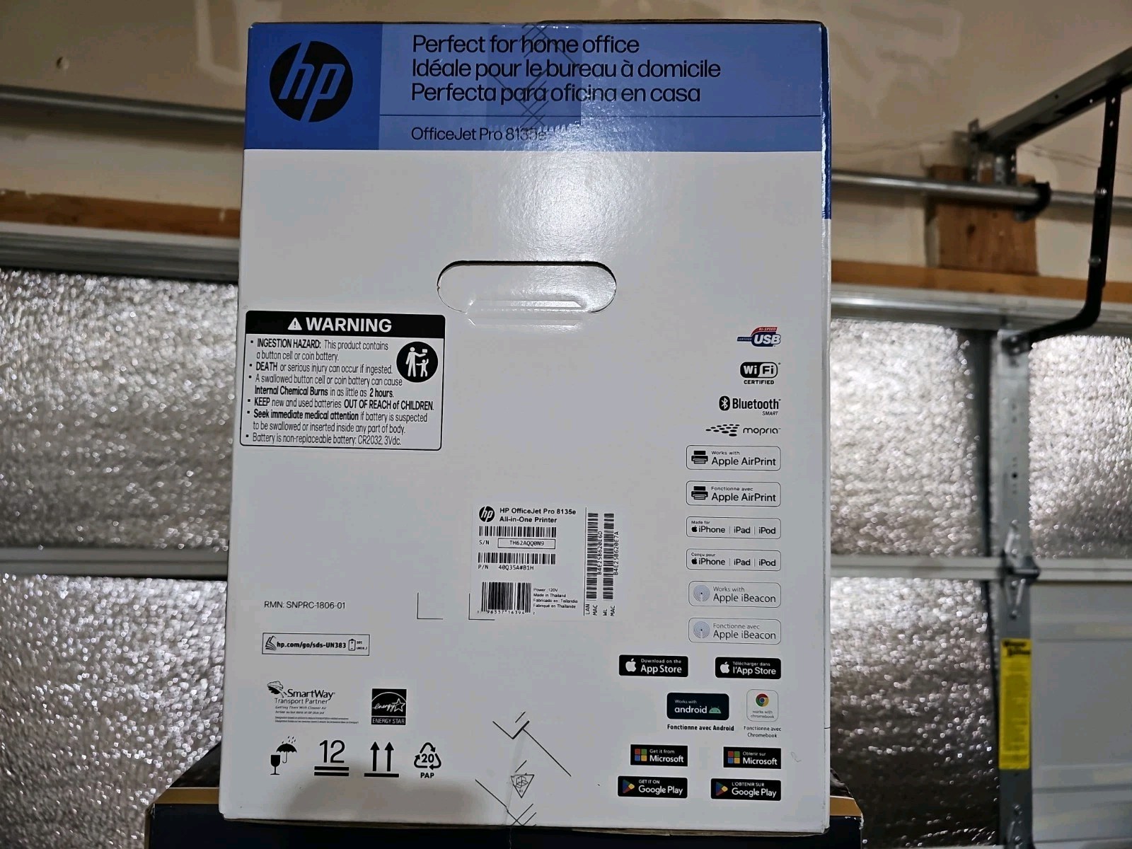 HP OfficeJet Pro 8135e All-in-One Printer w/3 Months Instant Ink free w/ HP+