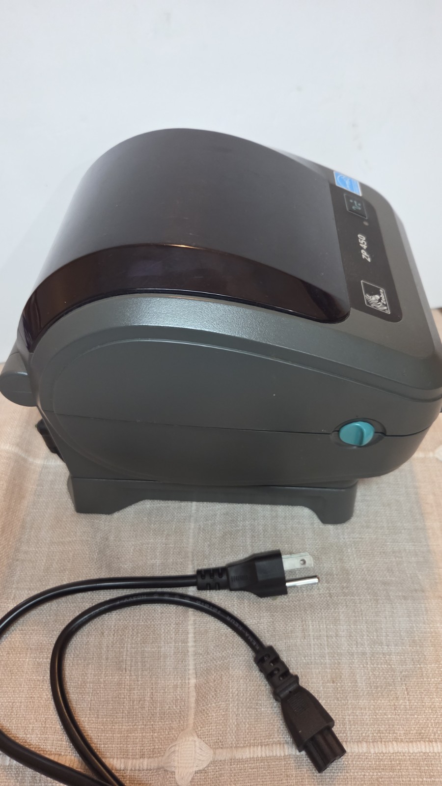 Zebra ZP 450 CTP Direct Thermal Shipping Label CCD Printer Black DPI