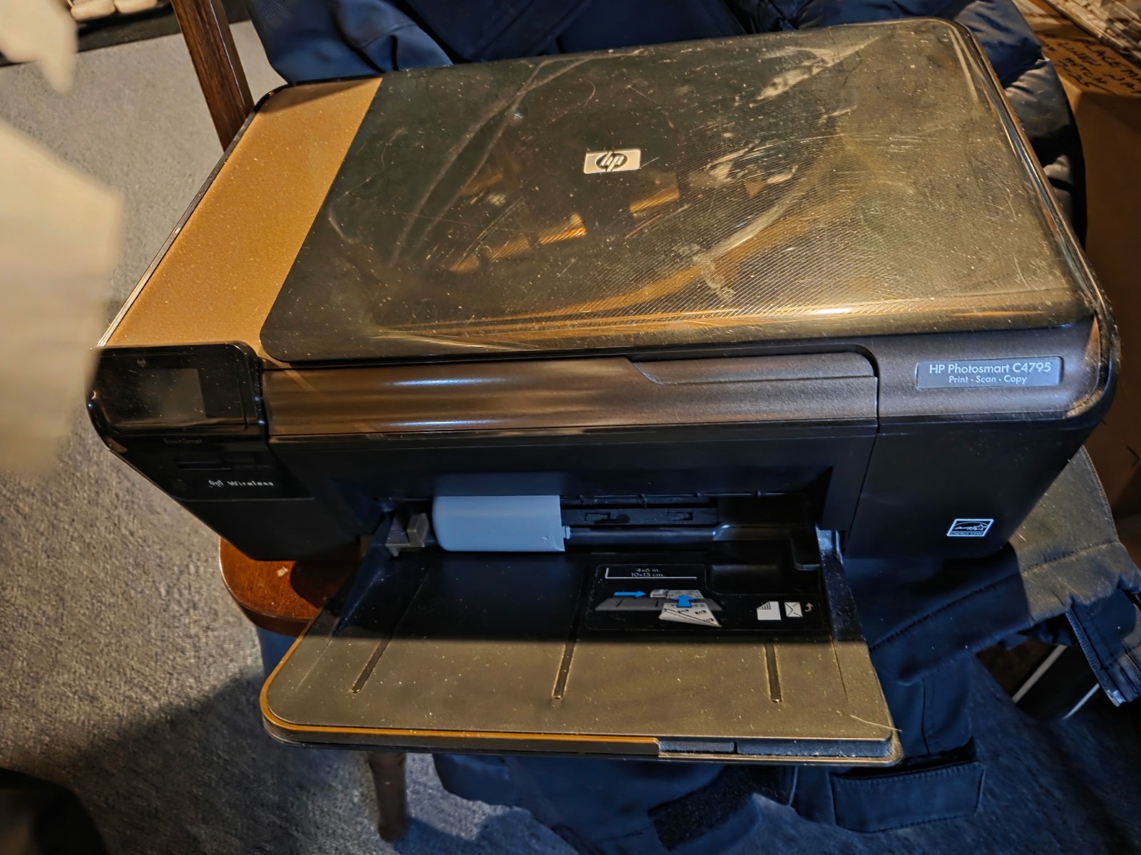 HP Photosmart C4795 All-In-One Inkjet Printer – Never Used/Not Tested