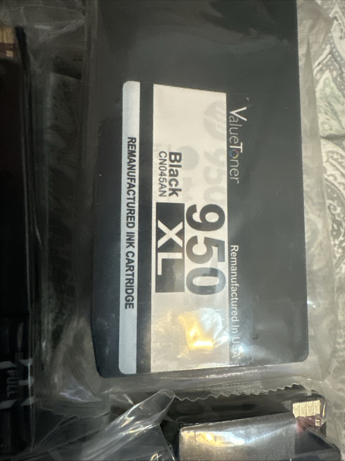 950XL / 951XL Toner Cartridge for Hewlett Packard printers 8100～series, 4 Black