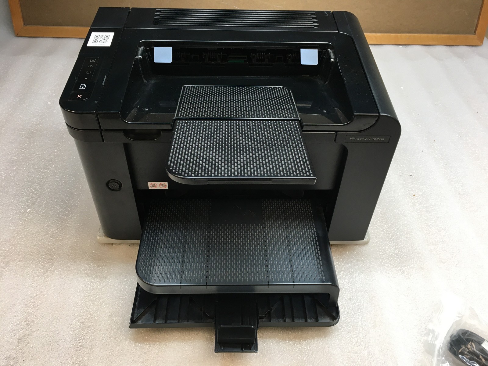 HP LaserJet P1606dn Workgroup Monochrome Laser Printer CE749A W/ 19K Pgs + Toner