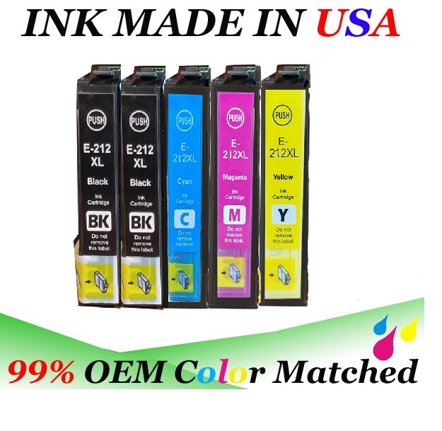 VC Reman Ink cartridge 212 XL T212XL for XP-4100 WorkForce WF-2830 WF-2850