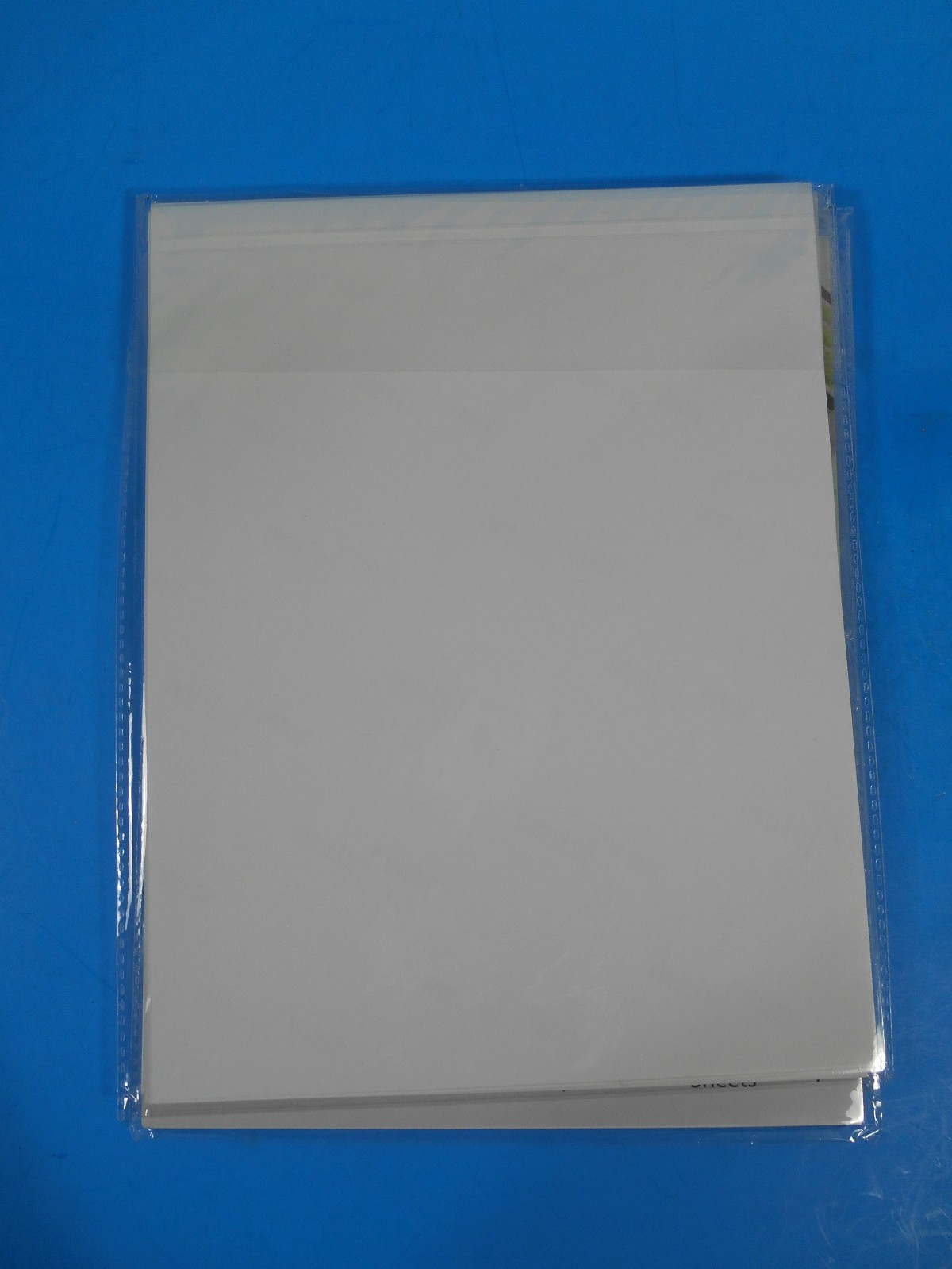 3X Koala 15 Sheets/Pkg Clear Vinyl Sticker Paper 8.5X11 For Inkjet