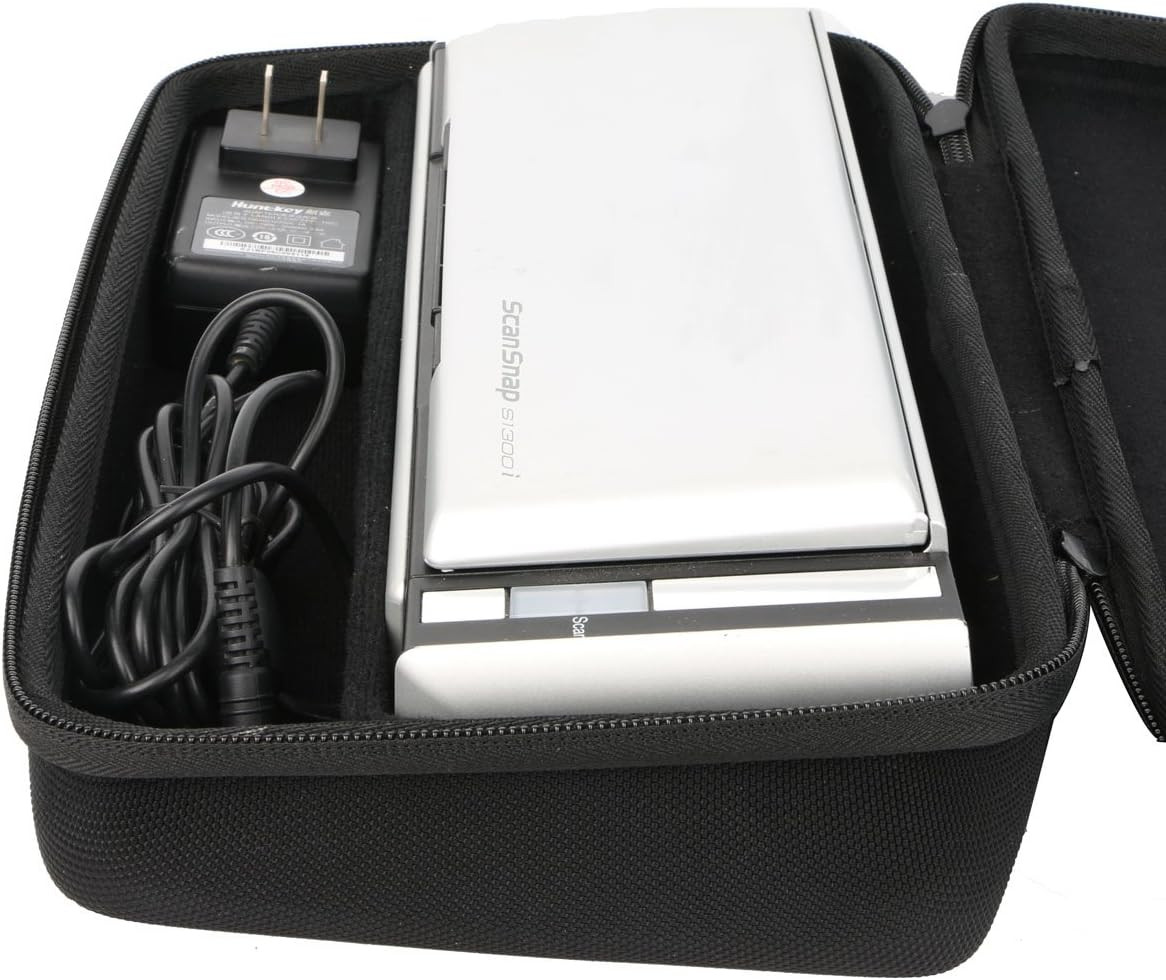 Hard Travel Case Replacement for Fujitsu Scansnap S1300I Mobile Document Scanner