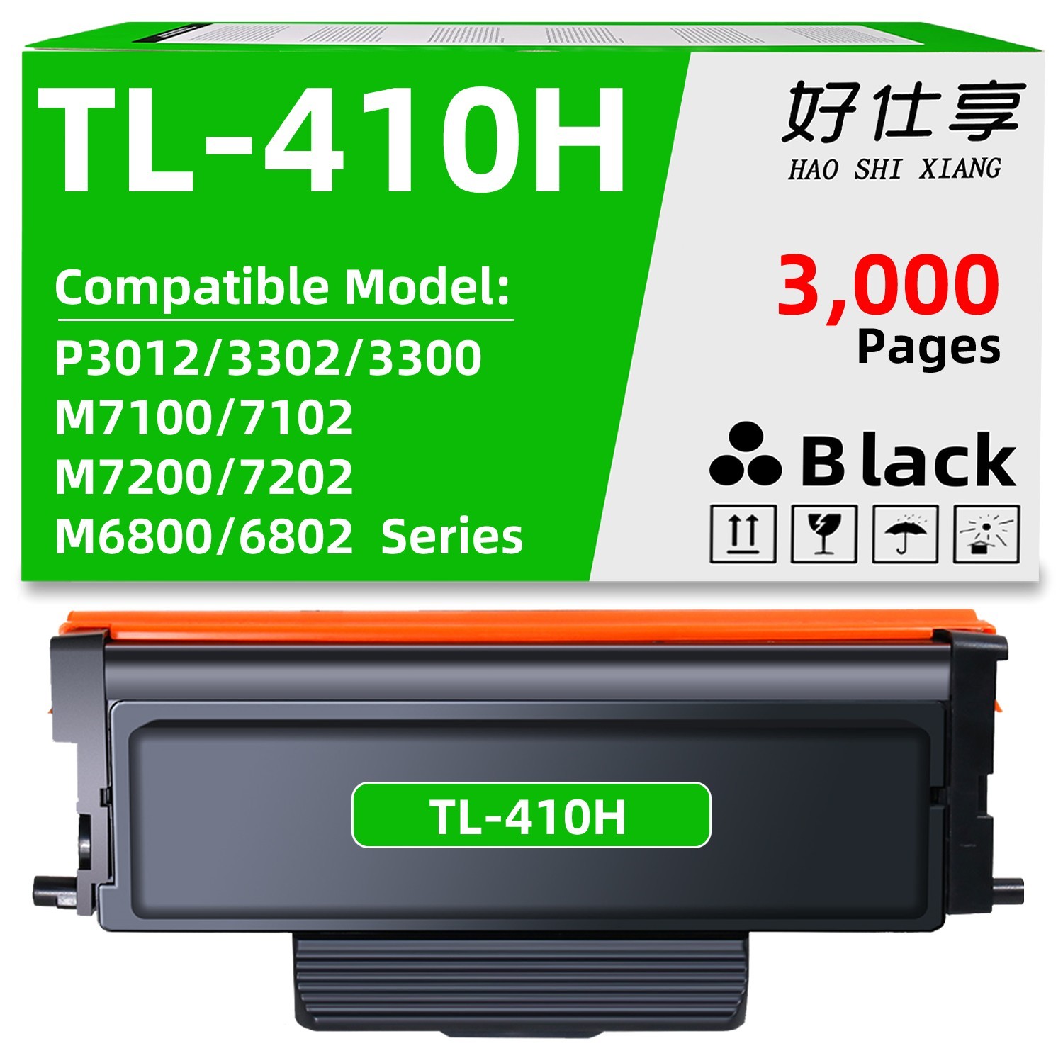 TL-410H Toner Cartridge Compatible for Pantum M7100 P3010 P3012 P3302 M7120 6800