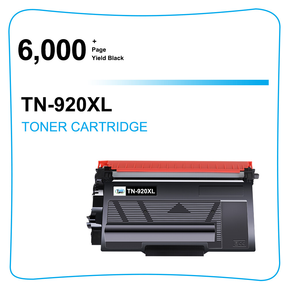 4PK TN920XL Fits For Brother TN920 Toner MFC-L6810DW L6915DW HL-L6310DW EX415DW