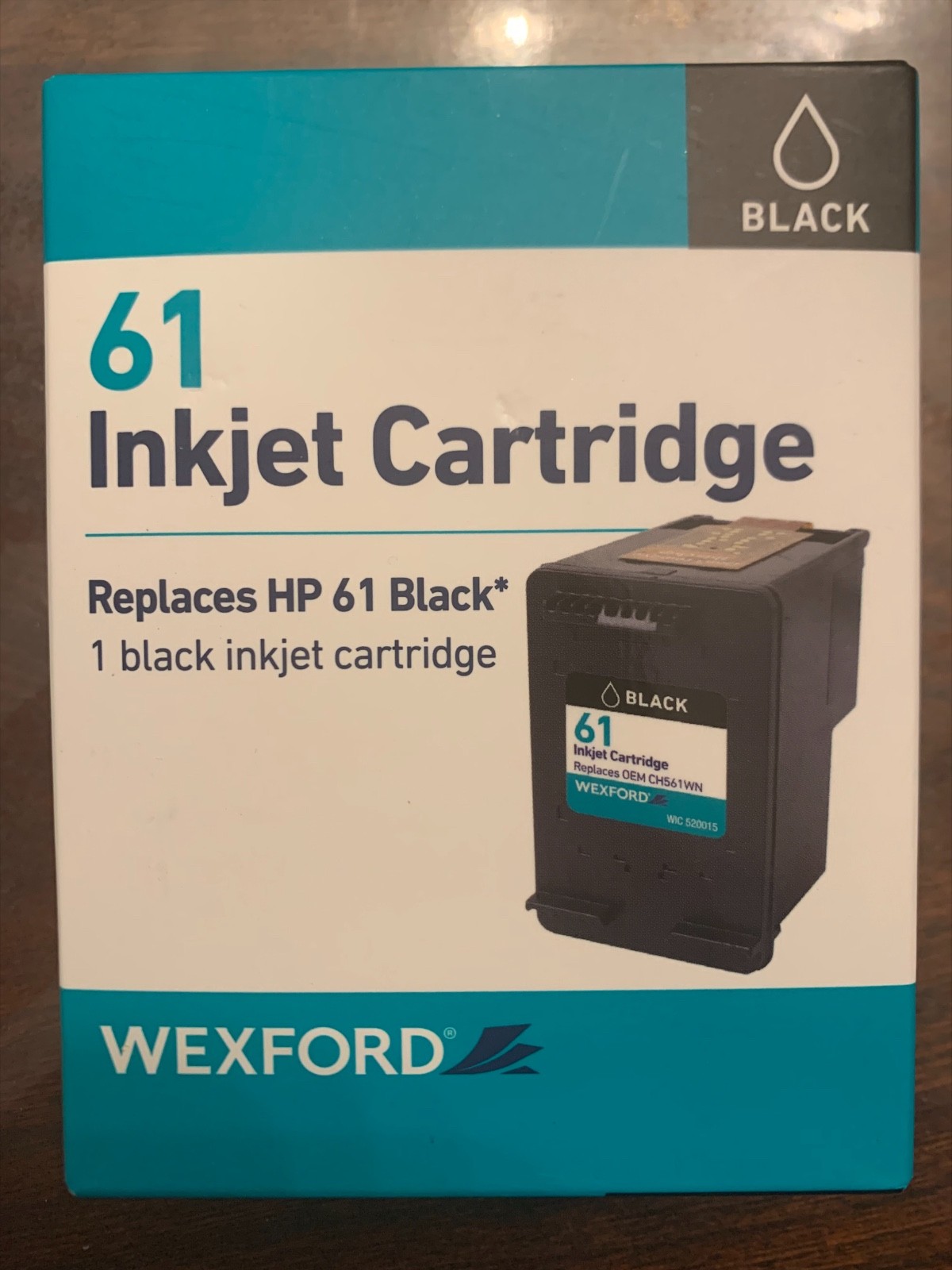 Wexford 61 Black Ink Cartridge Replacement for HP 61 CH561WN