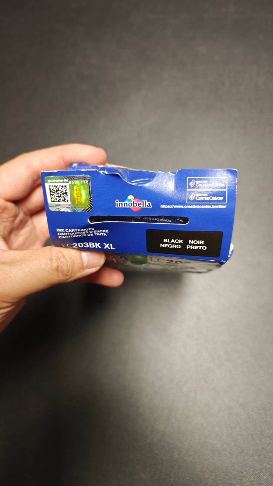 Open Box New Genuine Brother LC203XL Black 2PK Ink Cartridges Sealed Exp 09/2028