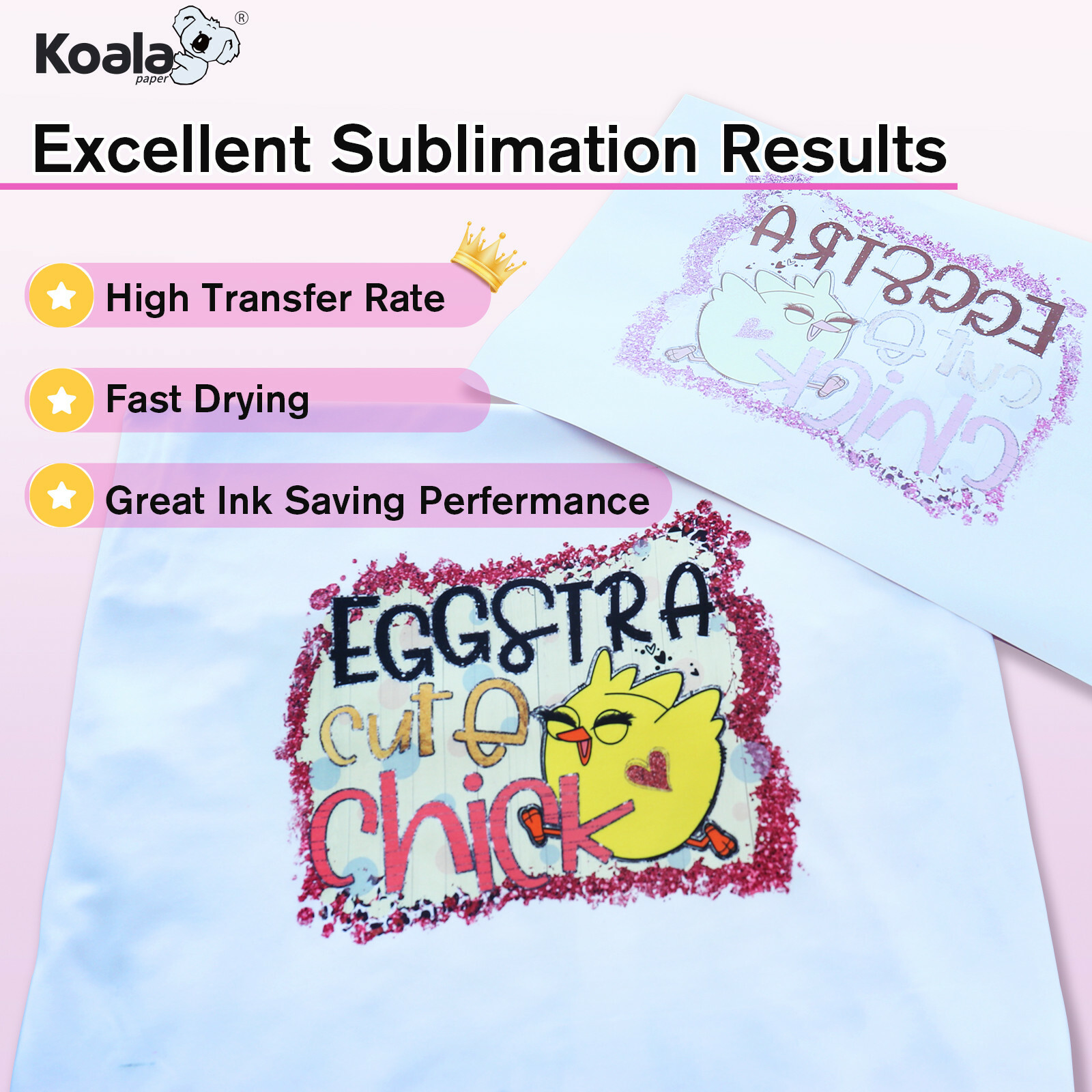 Bulk Koala Sublimation Paper 16000 Sheets Inkjet Sublimation Heat Transfer