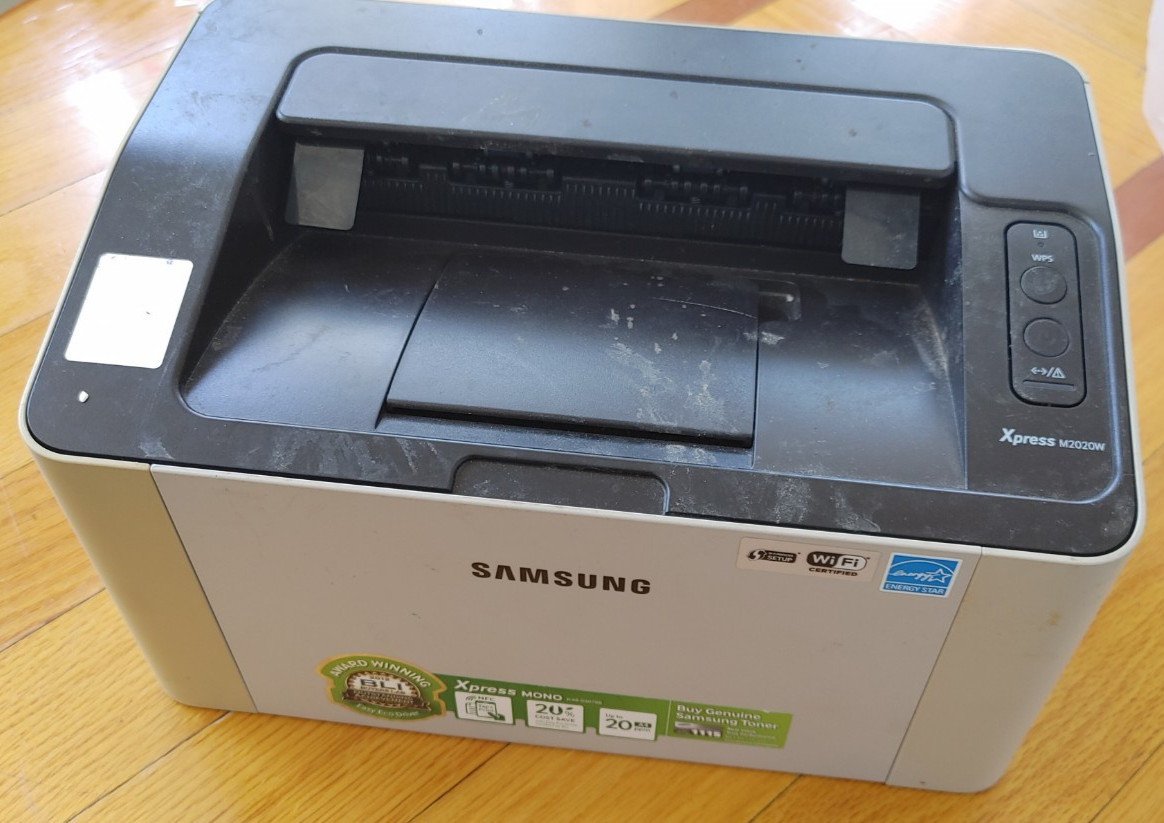 Samsung SLM2020WXAA Wi-fi Wireless Monochrome Laser Printer + Sealed Toner