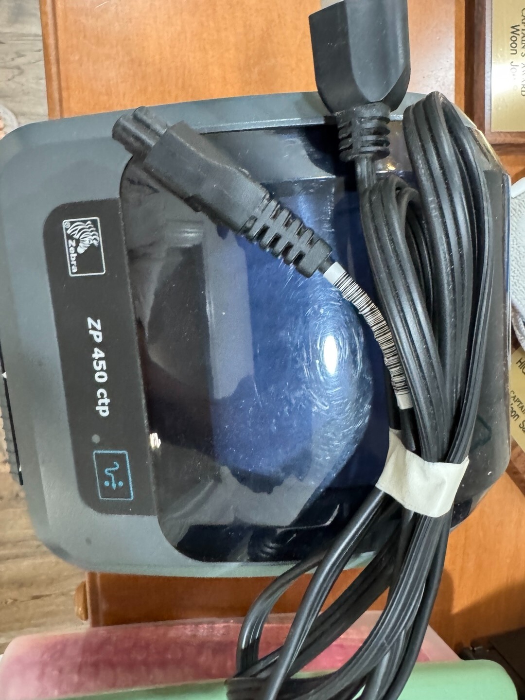 Zebra ZP450 Direct Thermal Label Shipping Barcode Printer USB