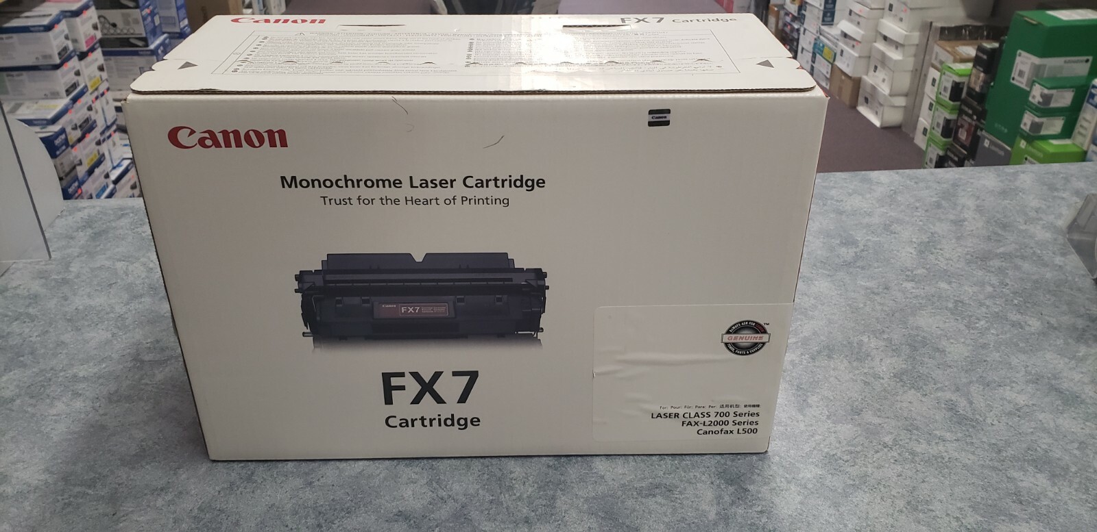 Canon FX7 Genuine Toner Cartridge OEM, FREE SHIPPING IN CANADA