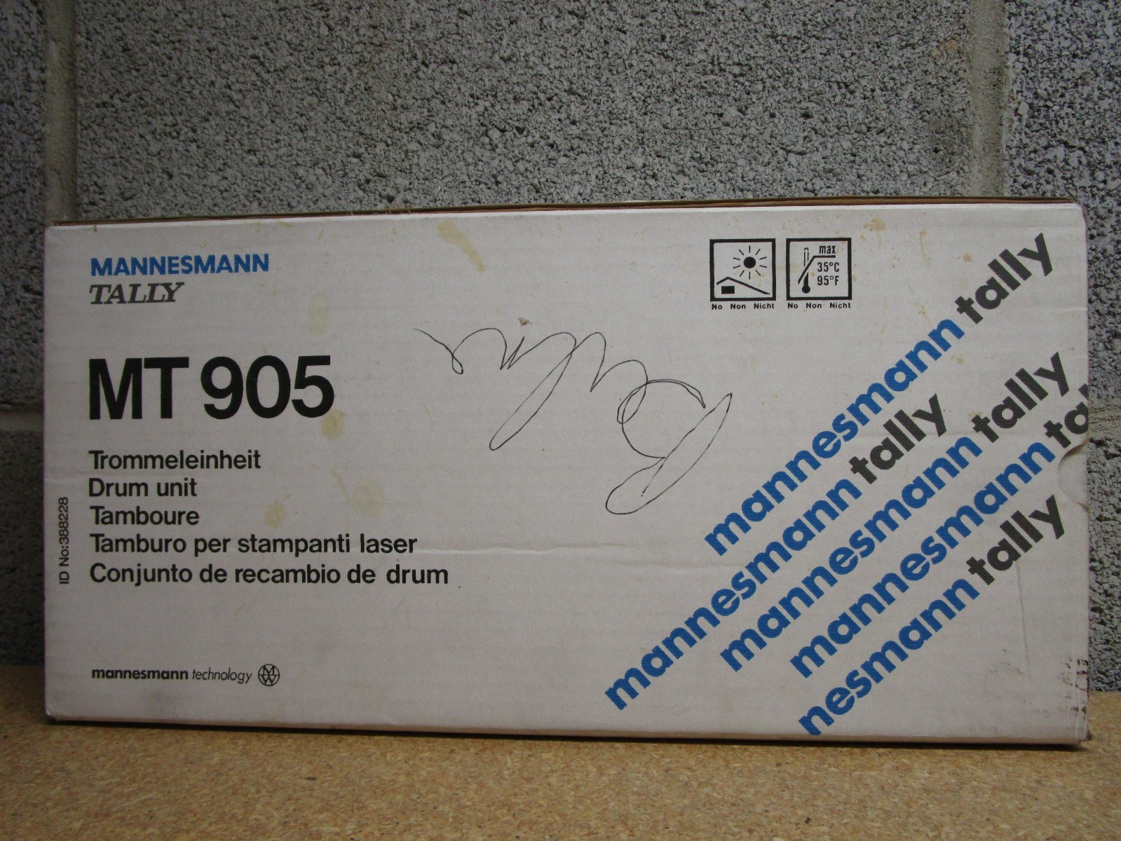 Mannesmann MT905 388228 DRUM UNIT 1631032 Mannesmann-Tally MT 905 MT905-B.jpg