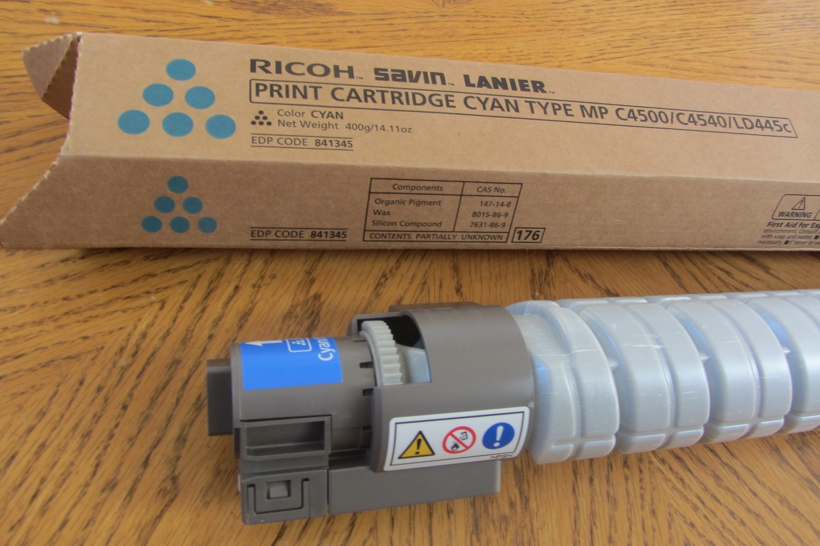 RICOH SAVIN LANIER Gestetner 841345 MAGENTA Toner MP C4500, C4540, LD445c