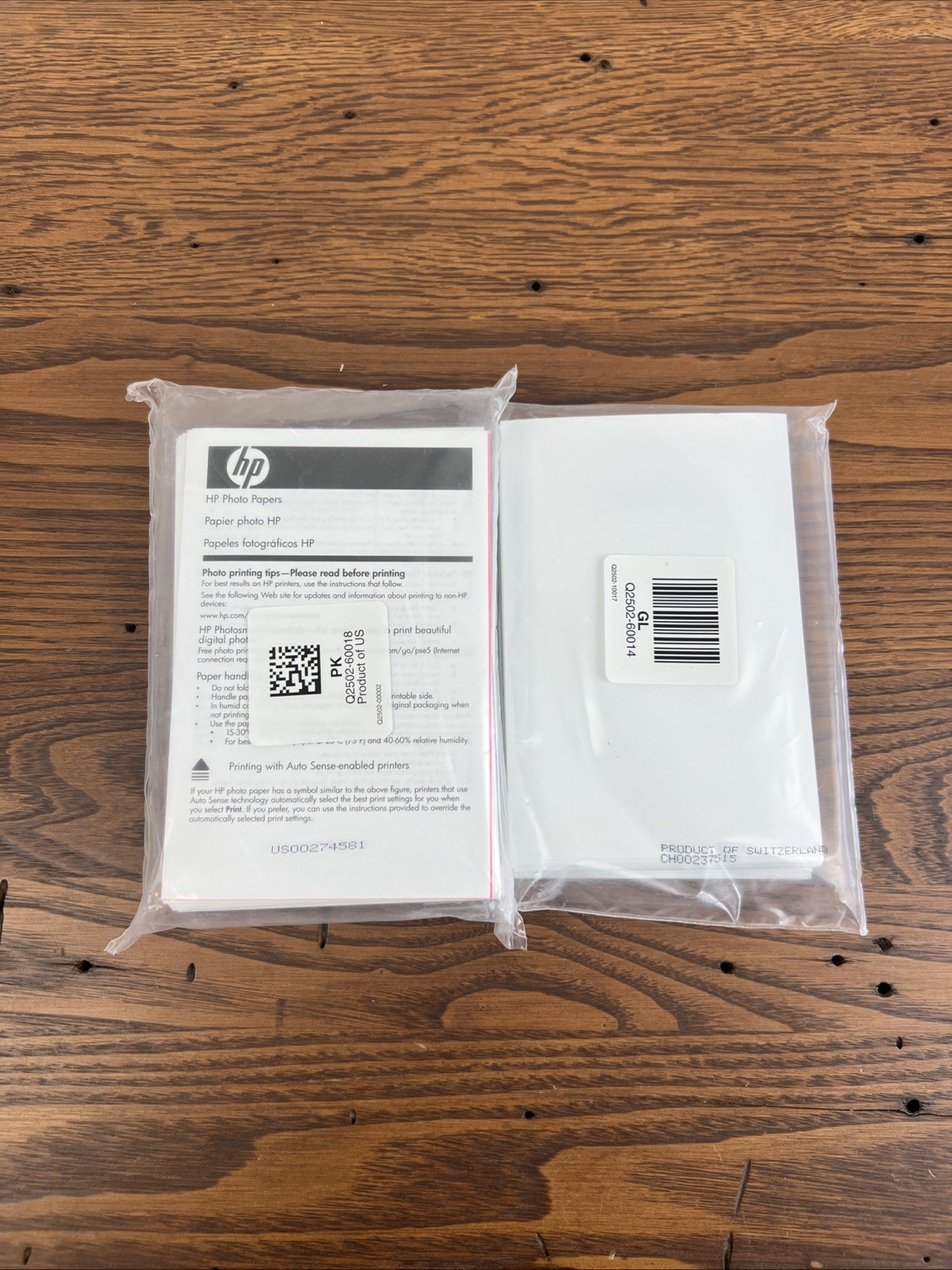 HP Printer Photo Paper Premium Plus High Gloss 4×6 150 Sheets – New