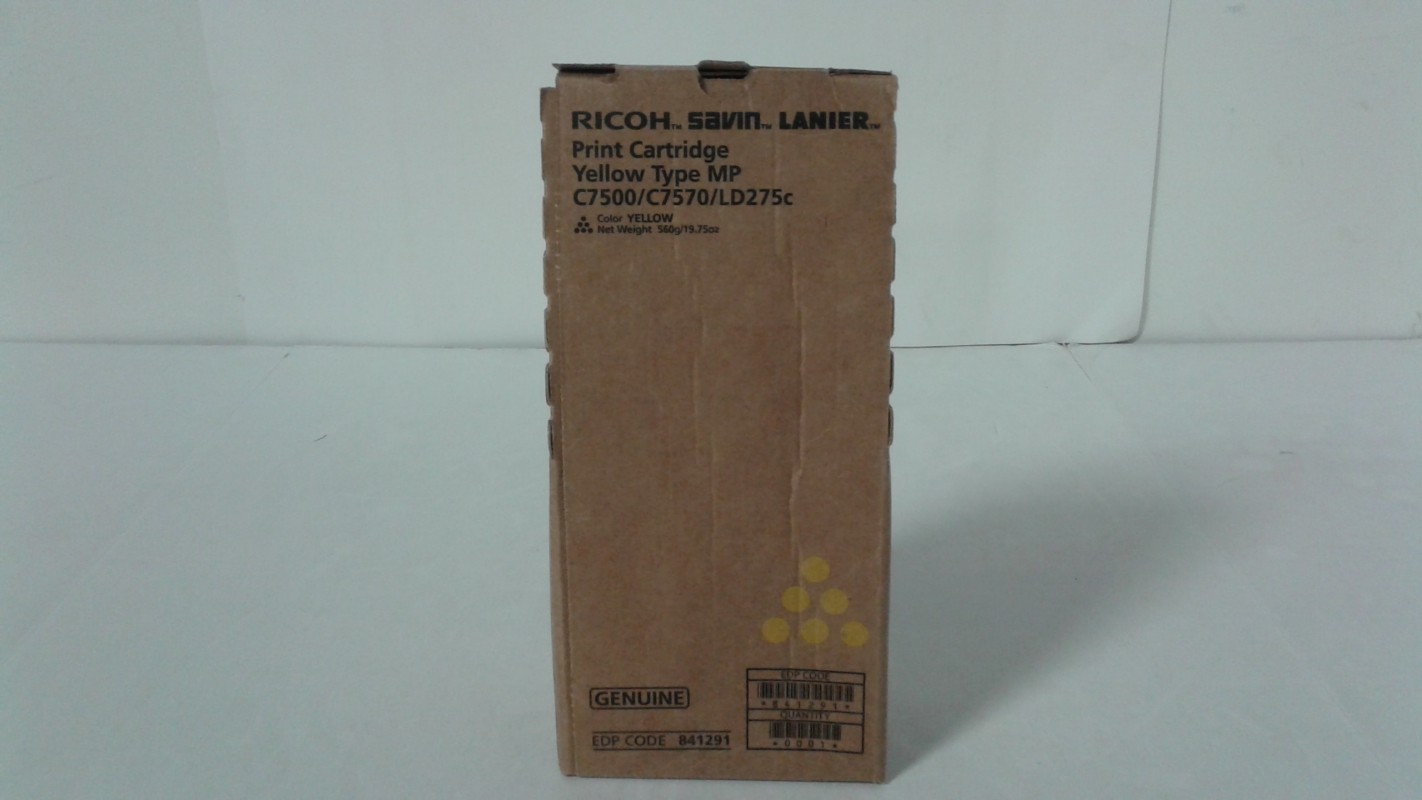 Ricoh Savin Lanier 841291 Toner Ctg Yellow for Lanier LD-435C