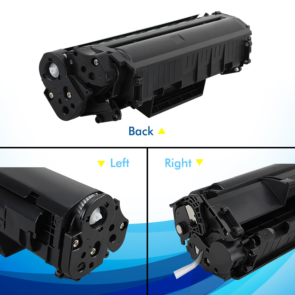 2 PACK Q2612A For HP 12A Toner Cartridge LaserJet 1020 1018 1010 1012 3050 3020