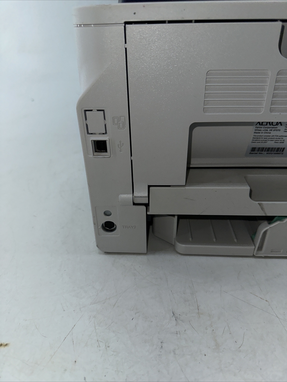 Xerox Phaser 3250 Workgroup Standard Laser Printer TESTED works no toner