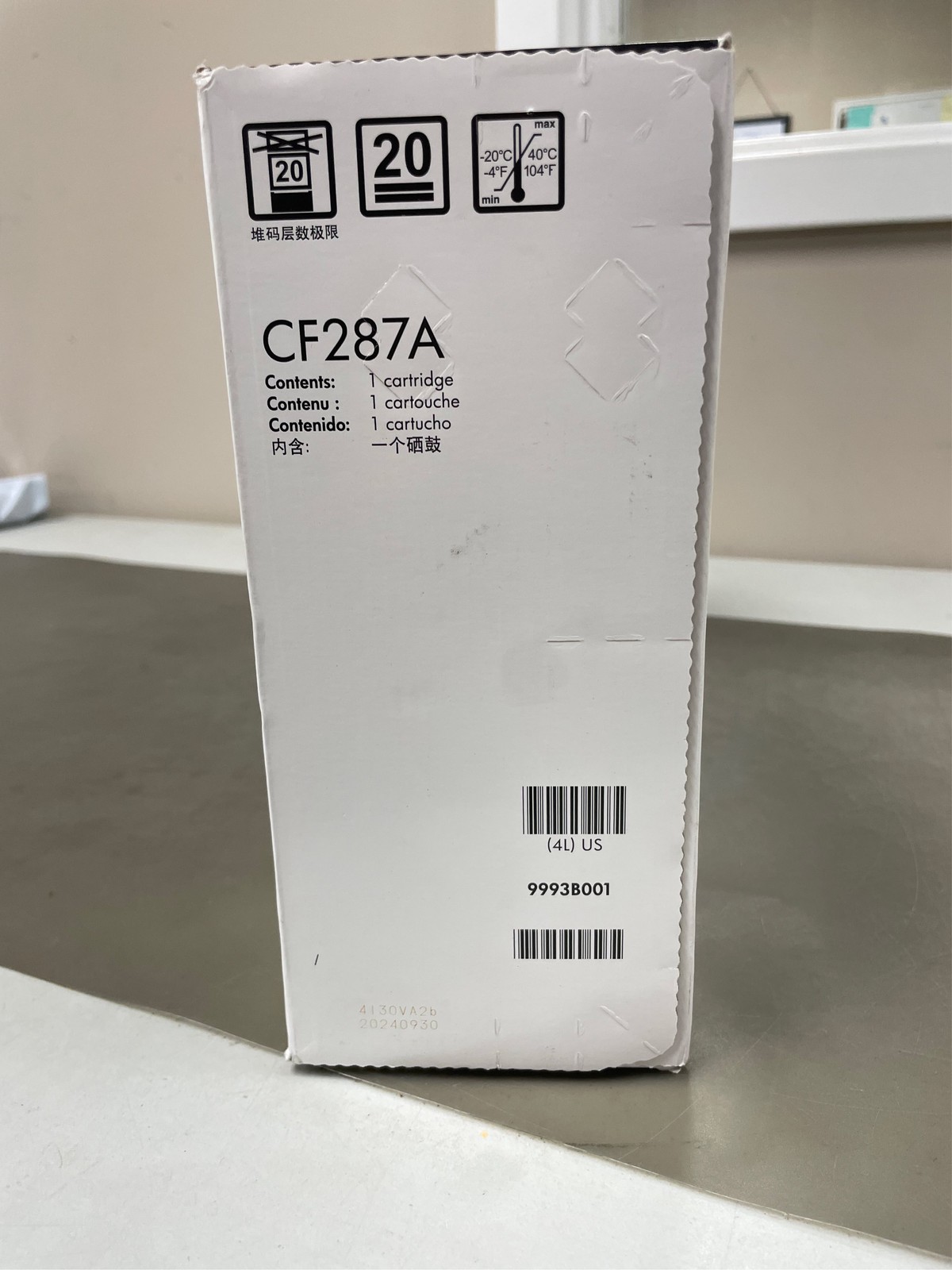 HP Inc. 87A Black Original LaserJet Toner Cartridge, ~8,550 pages, CF287A