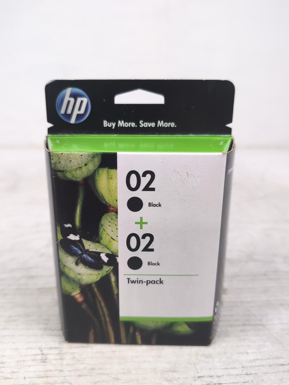 HP 02 XL TWIN VALUE PACK Black Ink Catridges