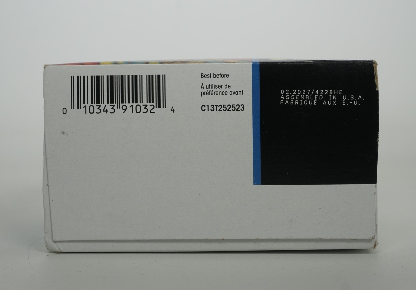 Genuine Epson 252 Multicolor 3 Ink Cartridges Exp. 2/2027