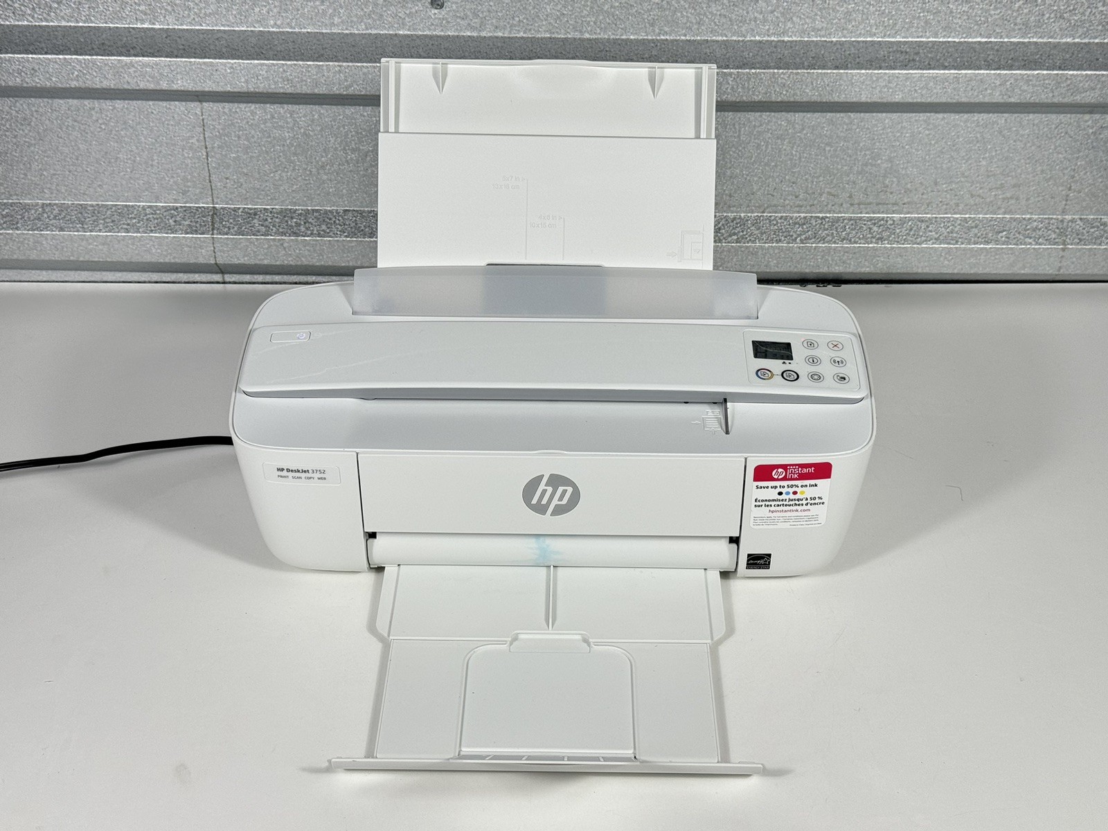 HP Deskjet 3755 MX MICR Check Color Wireless All-In-One Printer