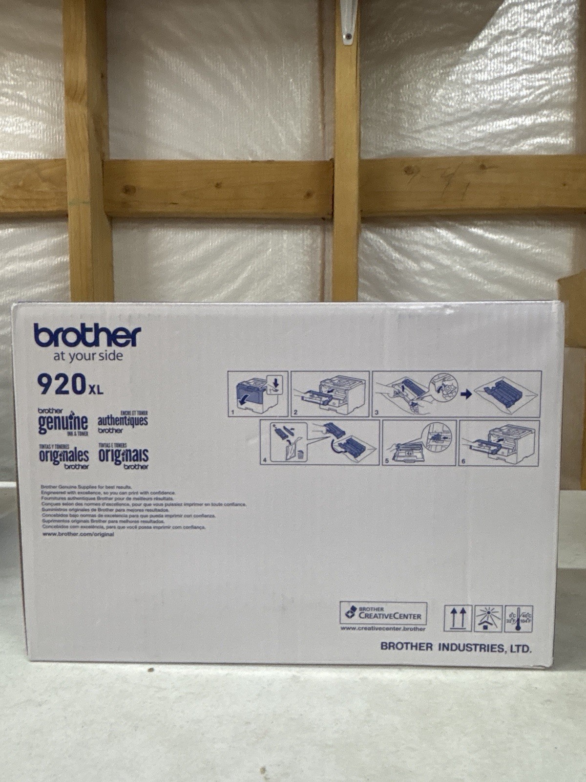 Brother TN920XL Genuine OEM High Yield Black Toner Cartridge New