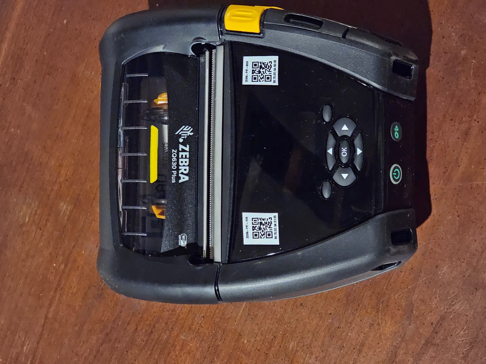 Zebra ZQ630 Plus Thermal Label Printer (No charger) [Open box – NEW]