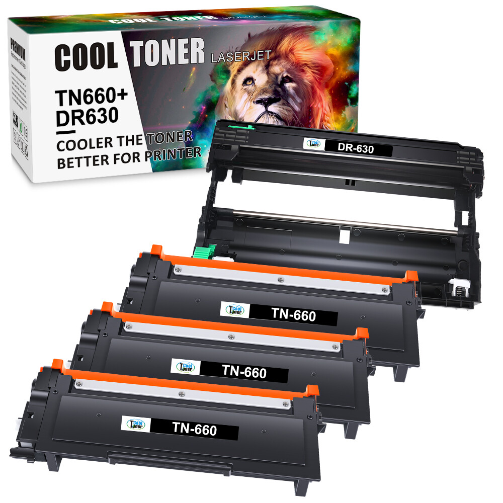 TN660 Toner Cartridge / DR630 Drum for Brother MFC-L2700DW HL-L2320D L2540DW Lot
