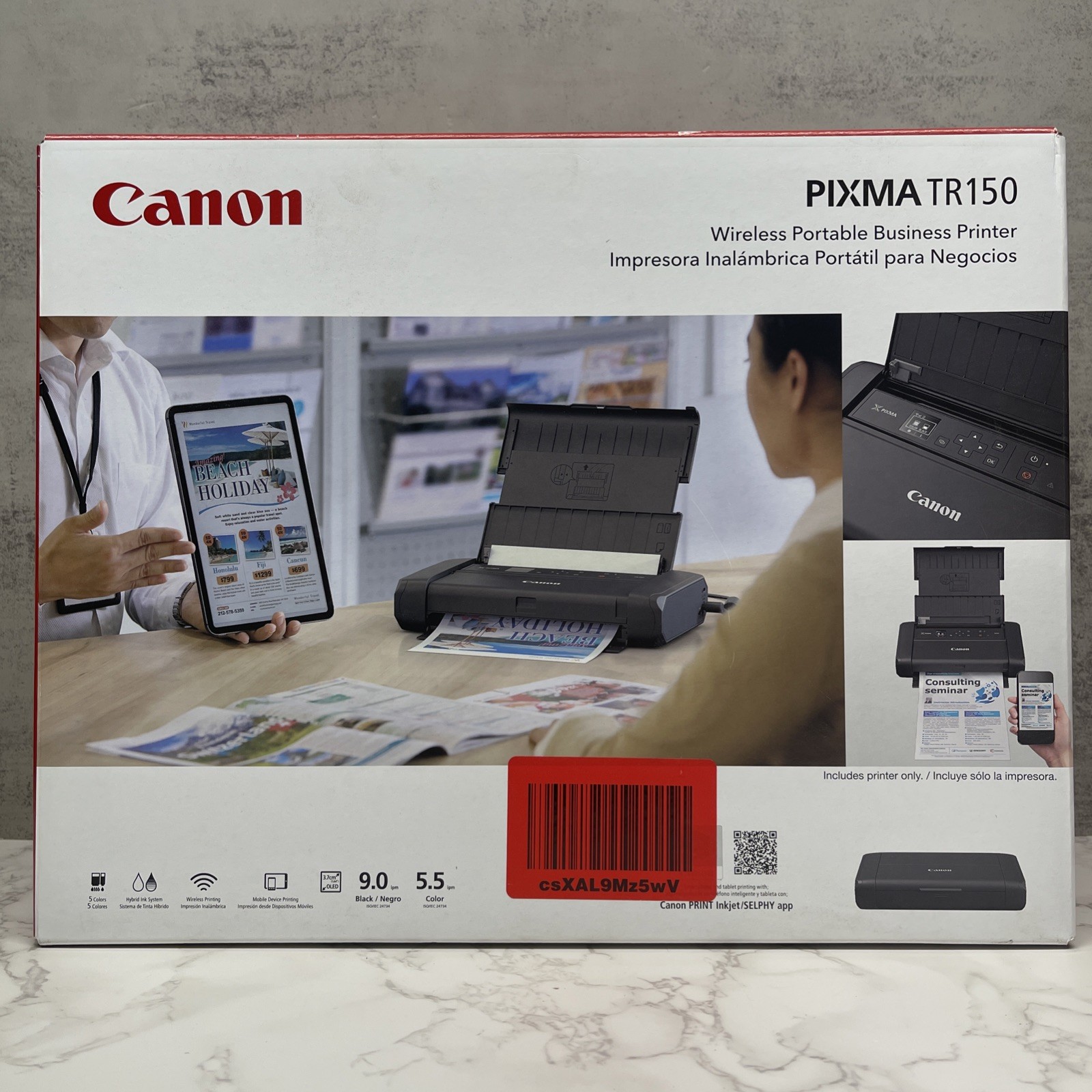 Canon PIXMA TR150 Wireless Portable Business Color Printer (4167C002) NEW/SEALED