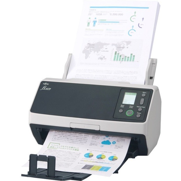 Ricoh fi-8170 Large Format ADF/Manual Feed Scanner – 600 dpi Optical