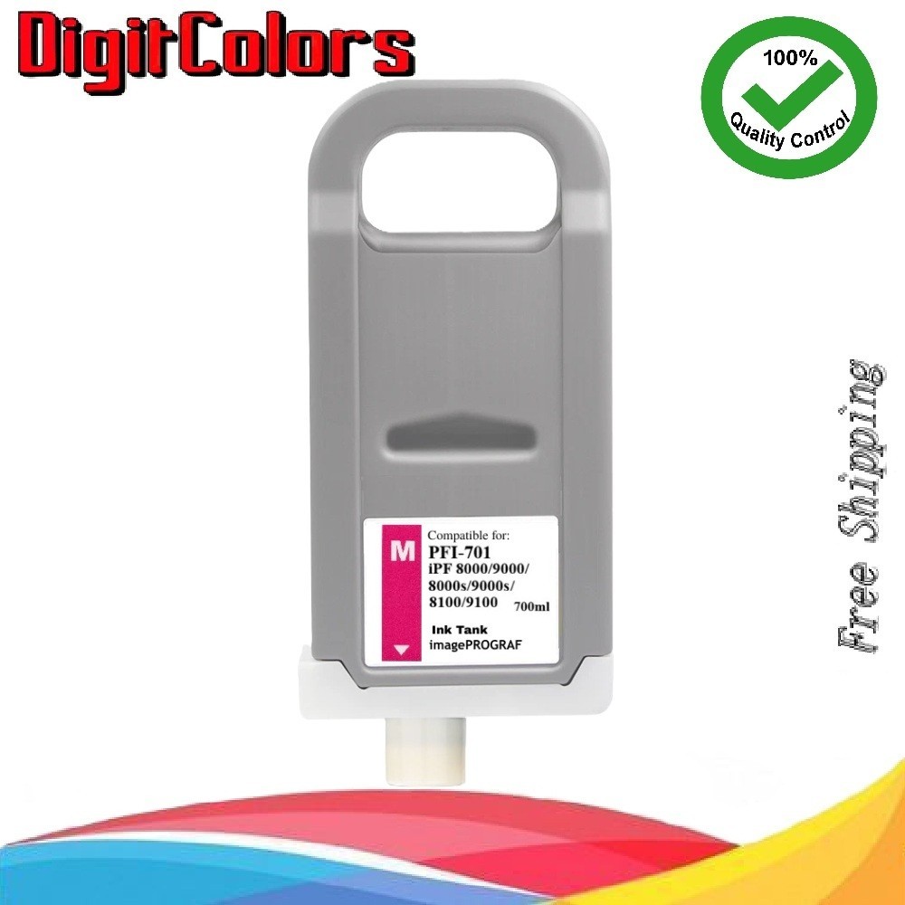 PFI-701 Magenta Ink Cartridge for Canon IPF 8000s 9000s 8100 9100 8000