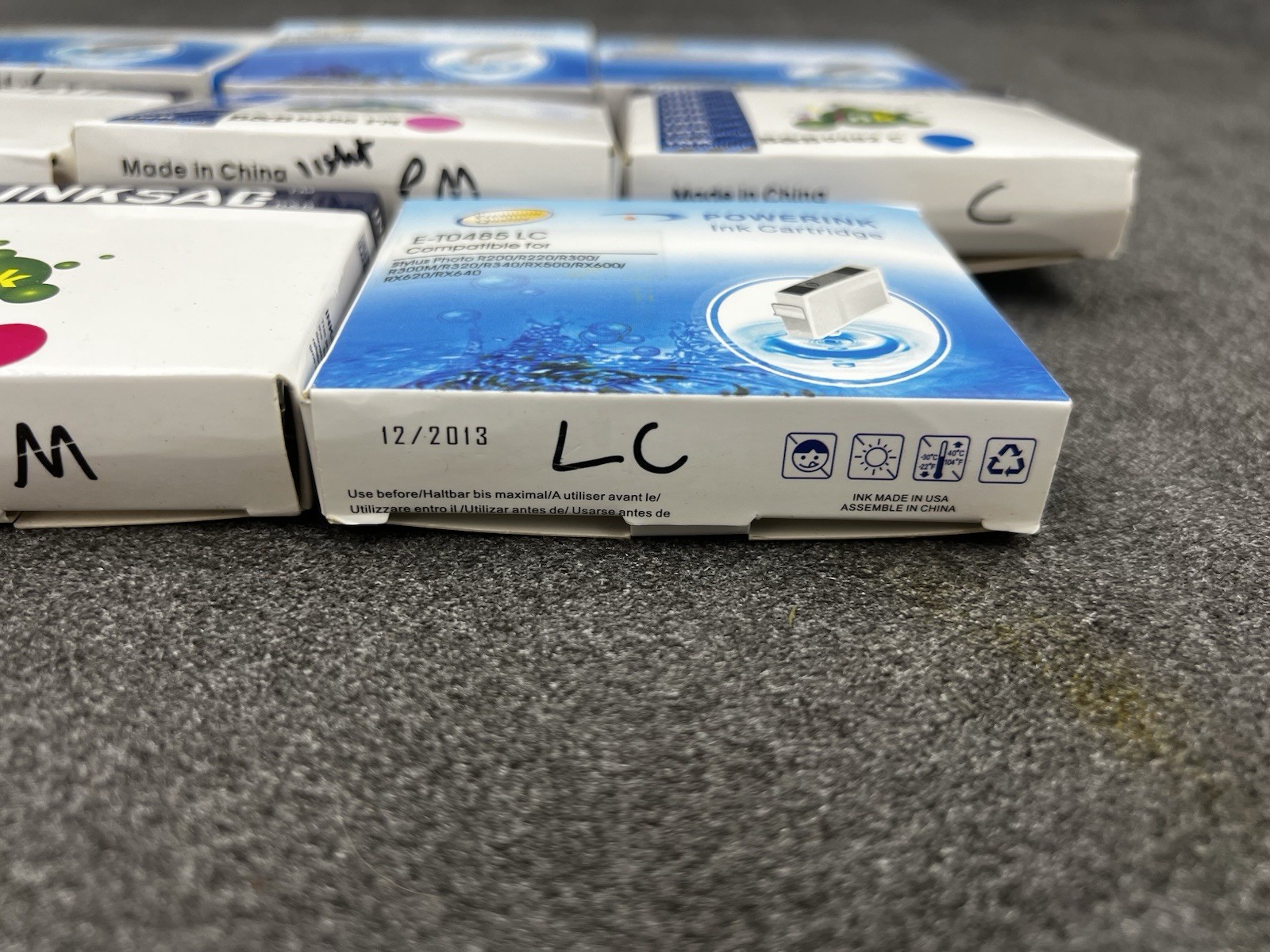 Generic Epson T0481 T0482 T0483 T0484 T0485 T0486 Cartridges Sealed Expired
