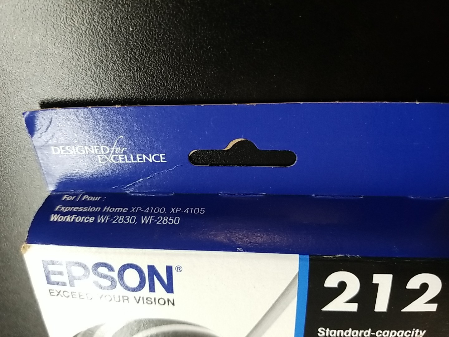 Epson 212 Black Noir T212120-S Black Cartridge – Expiration 01/2028