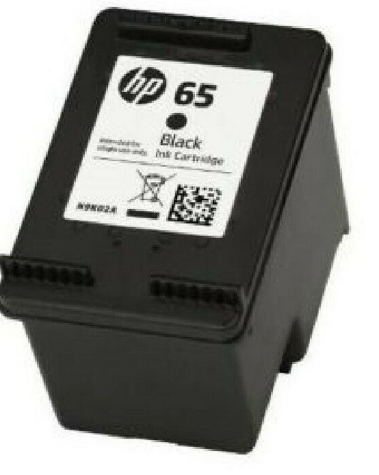 OEM Genuine Original HP 65 Black Printer ink Cartridge for Deskjet ENVY AMP New