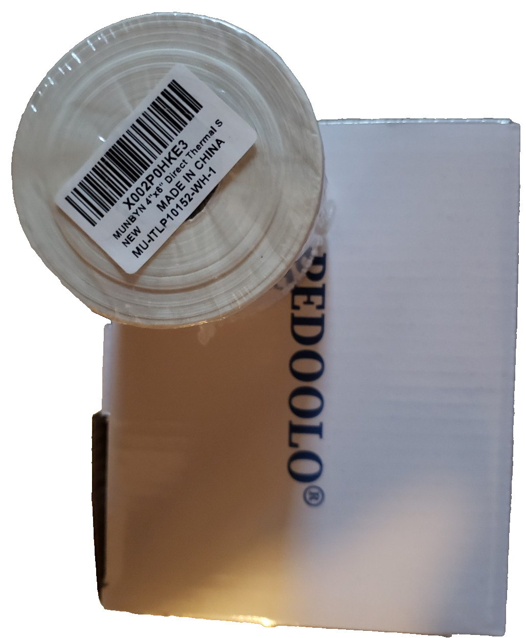 Pedoolo BY-482BT Postage Label Thermal Printer Barcode USB Bluetooth With Labels