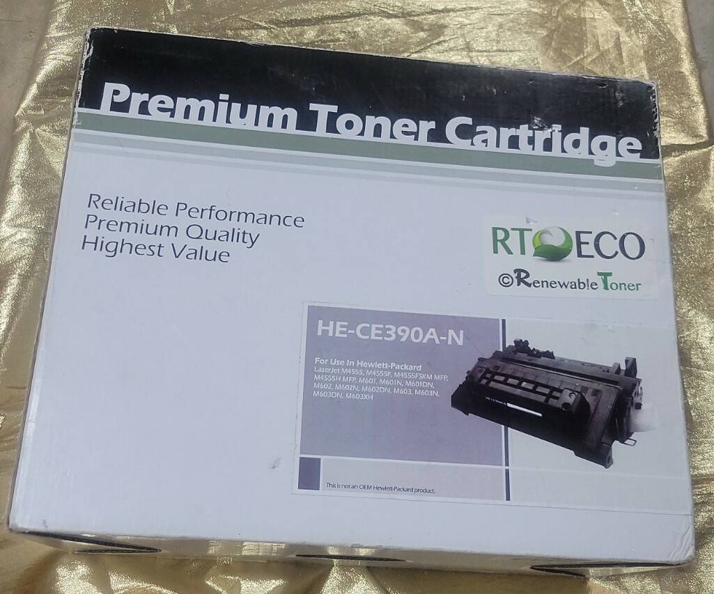 Renewable Toner Toner Cartridge HE-CE390A For HP 90A M601 M602 M603 M4555 Black