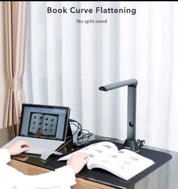 NEW iOCHOW S3 Portable Document Camera High Definition Book Scanner