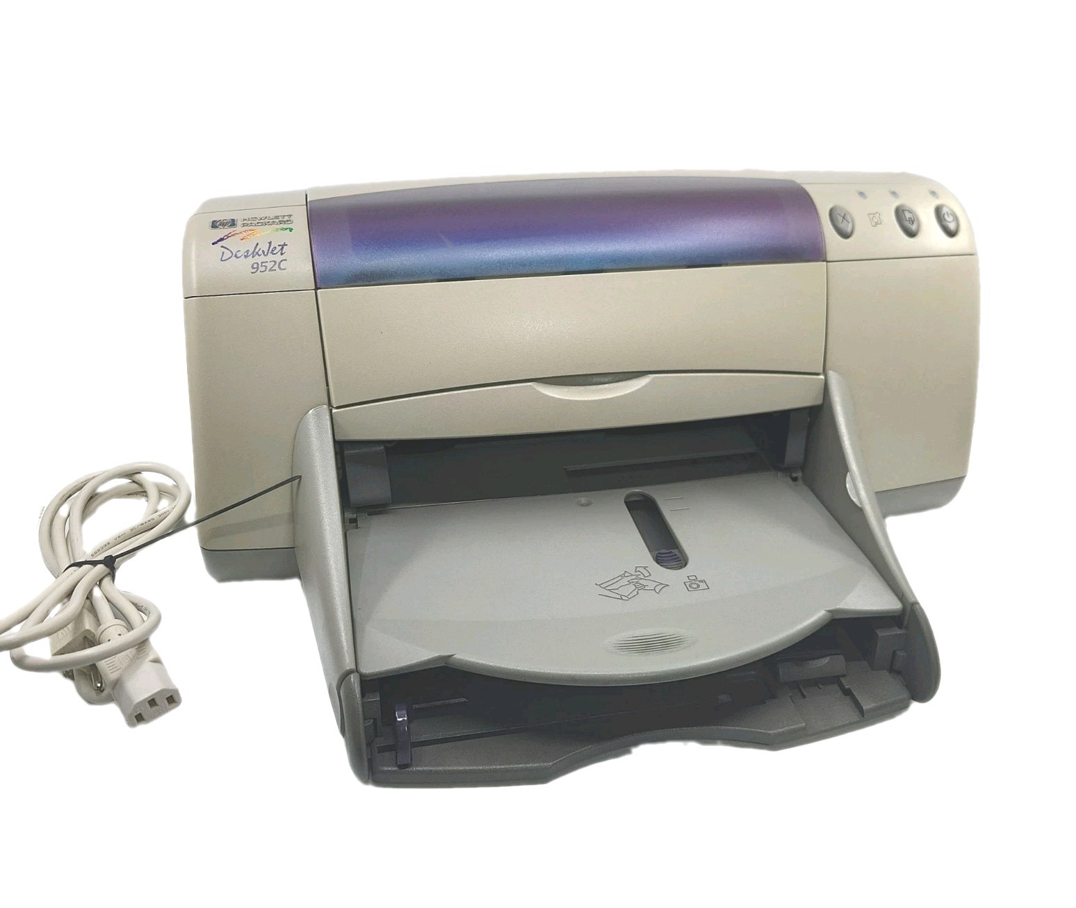 HP DeskJet 952C Color Inkjet Printer C6428B Tested Working USB Parallel