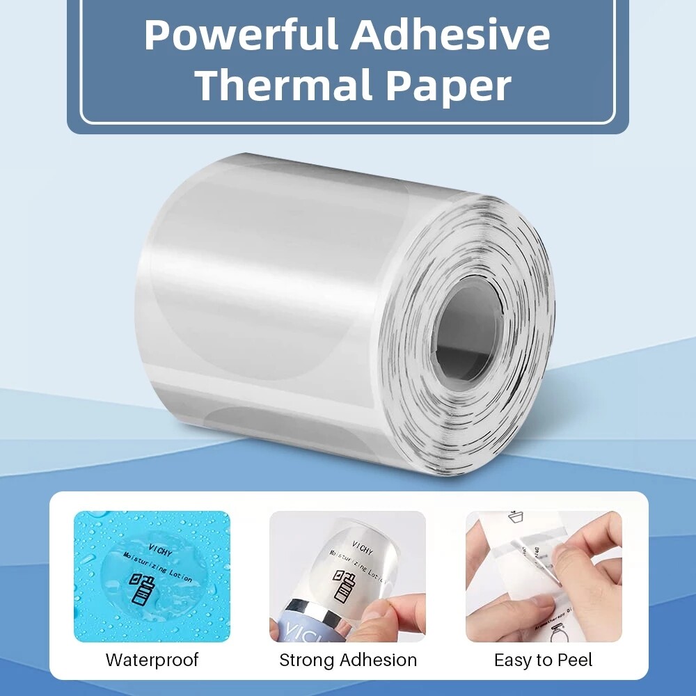 Multi-Purpose Square Self-Adhesive Label Phomemo M110 M120 M200 Label Printer